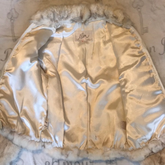 Vintage elan authentic rabbit fur coat medium - Picture 6 of 8